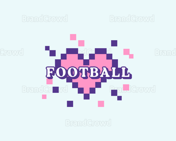 Pixel Heart Gaming Logo