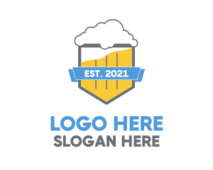Beer Shield Liquor  Logo
