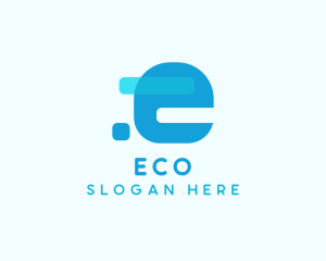 Finance Tech Letter E Logo