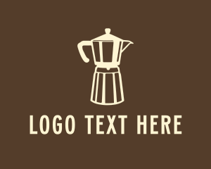 Culinary Arts - Coffee Drink Moka Pot logo design