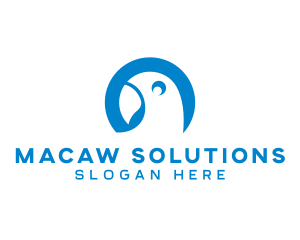 Macaw - Bird Parrot Aviary logo design