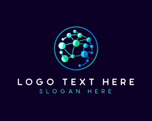 Upload - Link Network Technology logo design