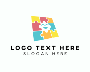 Educational - Educational Jigsaw Puzzle logo design