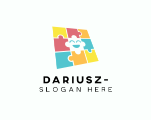 Jigsaw - Educational Jigsaw Puzzle logo design