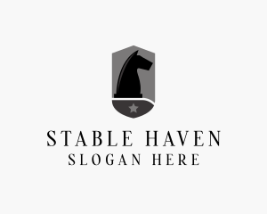 Horse - Chess Horse Strategy logo design