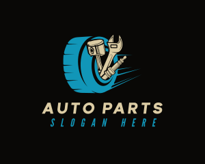 Auto Parts Maintenance logo design