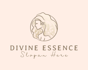 Floral Goddess Beauty logo design