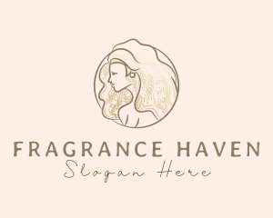 Floral Goddess Beauty logo design