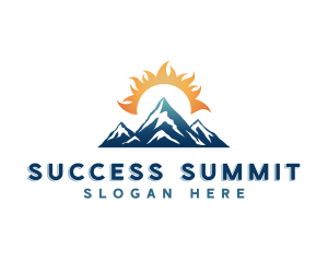 Sun Mountain Summit logo design