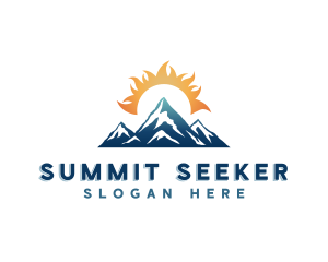 Sun Mountain Summit logo design