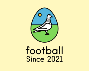 Pet Store - Wild Pigeon Easter Egg logo design