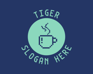 Pixel - Pixel Internet Cafe logo design