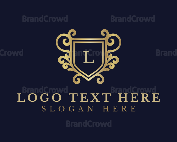 Elegant Premium Shield Logo