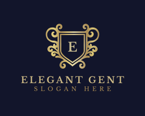 Elegant Premium Shield logo design