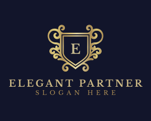 Elegant Premium Shield logo design