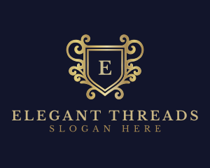 Elegant Premium Shield logo design