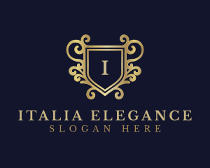 Elegant Premium Shield logo design