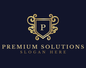 Elegant Premium Shield logo design