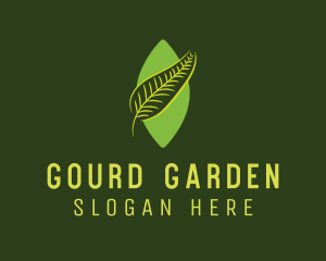 Green Leaf Plant logo design