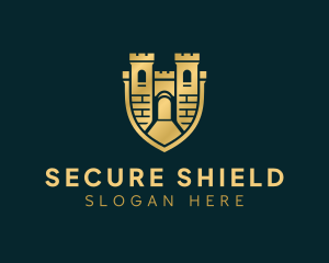 Guard - Kingdom Castle Shield logo design