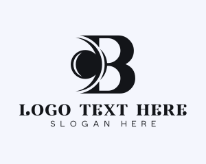 Institutions - Upscale Artisan Letter B logo design
