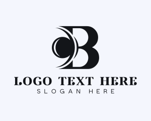 Professional - Upscale Artisan Letter B logo design