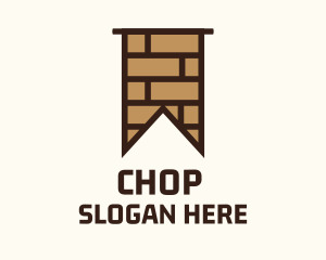 Brown Brick Flag Logo