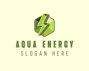 3d Green Energy logo design