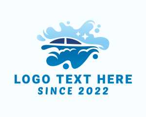 Water - Car Water Detergent logo design