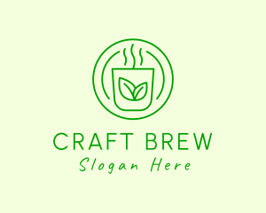 Brewed - Healthy Tea Drink logo design