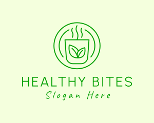 Healthy Tea Drink logo design