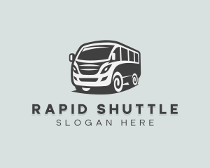 Shuttle - Transport Bus Travel logo design