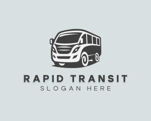 Shuttle - Transport Bus Travel logo design
