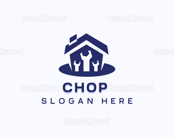 Home Maintenance Repair Logo