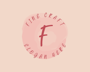 Feminine Beauty Watercolor logo design