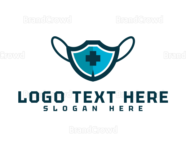 Medical Healthcare Face Mask Logo