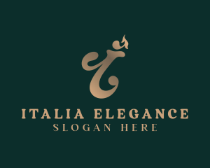 Decorative Ornamental Brand logo design