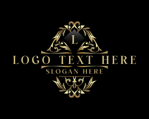 Emblem - Ornamental Royalty Luxury logo design