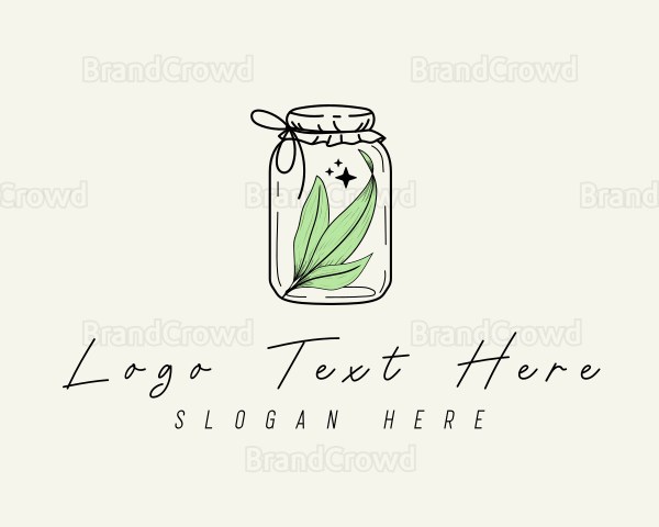 Herb Tea Jar Logo