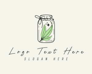 Tea - Herb Tea Jar logo design