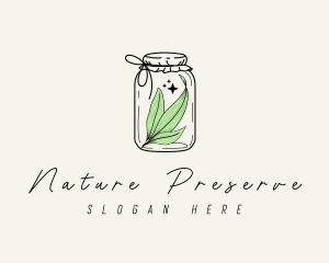 Preserve - Herb Tea Jar logo design