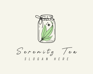 Tea - Herb Tea Jar logo design