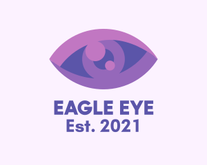 Purple Eye Clinic  logo design