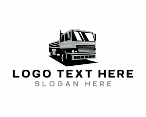 Cargo - Truck Freight Courier logo design