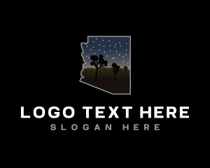 Outdoor - Arizona Joshua Tree Nature logo design