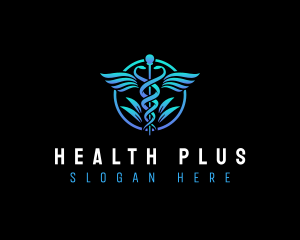 Caduceus Health Wellness logo design