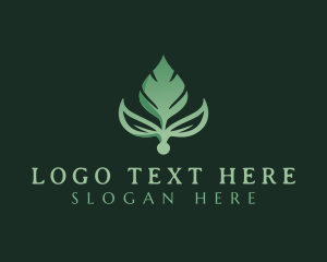 Nature - Natural Leaf Eco logo design