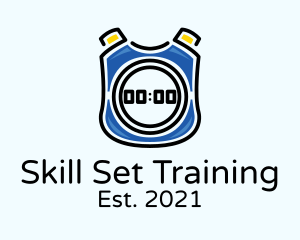 Training - Sports Training Stopwatch logo design