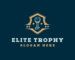 Trophy - Sports Basketball Trophy logo design