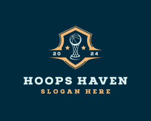 Basketball - Sports Basketball Trophy logo design